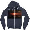 Florida Sunset Zipper Hoodie