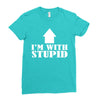 stupid Ladies Fitted T-Shirt