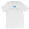 i'm only here for the wifi internet   coffee cafe web geeky tech guy t T-Shirt