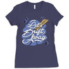 let's drift away Ladies Fitted T-Shirt