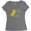 huma Women's Triblend Scoop T-shirt