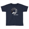 buffering  funny retro loading computer console fashion party Toddler T-shirt