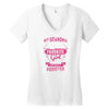My Grandma Is Totally My Most Favorite Girl Women's V-Neck T-Shirt