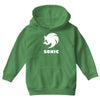 sonic uomo donna bambino sega videogames Youth Hoodie