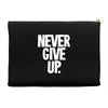 never give up 2 Accessory Pouches