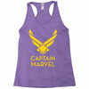 captain marvel 4 Racerback Tank