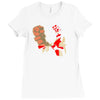 hellboy Ladies Fitted T-Shirt