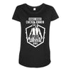 pubg survival series Maternity Scoop Neck T-shirt