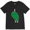 rude zombie V-Neck Tee