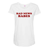 Bad News Babes Maternity Scoop Neck T-shirt