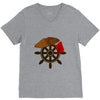 65. jacks backk 027 V-Neck Tee