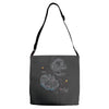 the last great battle Adjustable Strap Totes