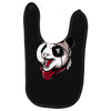 panda pirate Baby Bibs