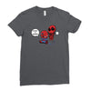 unicorn spidey Ladies Fitted T-Shirt