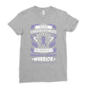 Never Underestimate The Strength Of A Hodgkins Cancer Warrior Ladies Fitted T-Shirt