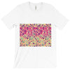 pink triangle print T-Shirt