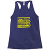 i hope i dont black out because this is awesome Racerback Tank