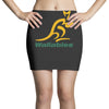 wallabies gold logo Mini Skirts