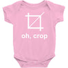oh crop2 Baby Onesie