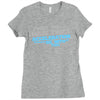may the mass times acceleration be with you Ladies Fitted T-Shirt