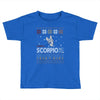 santa scorpio christmas ugly t shirts Toddler T-shirt
