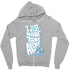 lonely astronaut Zipper Hoodie