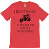 motorbike i don't snore biker's biker T-Shirt