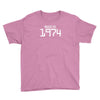 made in 1974 birthday Youth Tee