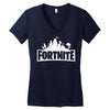 fortnite Women's V-Neck T-Shirt