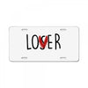 Lover License Plate