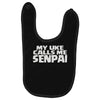 my uke calls me senpai Baby Bibs