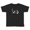 panda flat out with bamboo Toddler T-shirt