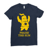 the dark sun Ladies Fitted T-Shirt