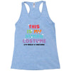 This Is My Human Costume I'm Really A Unicorn Racerback Tank