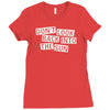 don't look back into the sun Ladies Fitted T-Shirt