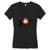 Totoro Japan Cherry Women's V-Neck T-Shirt