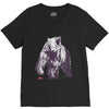 bear block V-Neck Tee