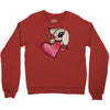 bunny rabbit love Crewneck Sweatshirt