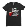 it's a christmas movies and hot chocolate kind of day Ladies Fitted T-Shirt