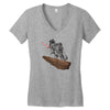 the darth king Women's V-Neck T-Shirt