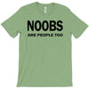 noobs are people too t shirt x large funny nerdy geek cod halo cool ga T-Shirt