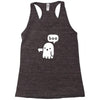 ghost of disapproval Racerback Tank