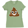 pile of poo Ladies Fitted T-Shirt