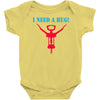 i need a hug Baby Bodysuit