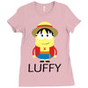 luffy en minion Ladies Fitted T-Shirt