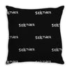seether spirit of metal Throw Pillow