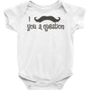 mustache Baby Onesie