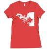 antontw chinese dragon Ladies Fitted T-Shirt