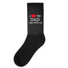 i love my dad Socks