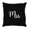 mrs. Throw Pillow